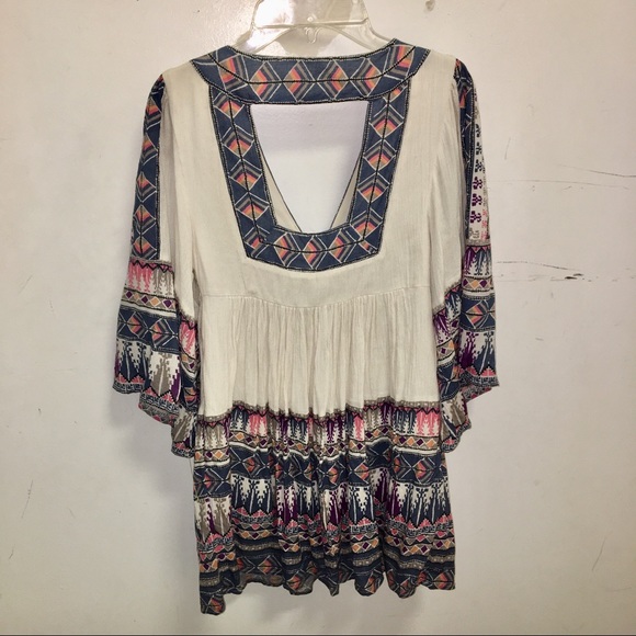 FREE PEOPLE Terra Nova Tunic/Dress Size X Small - Picture 7 of 7